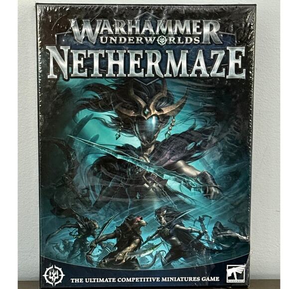 Warhammer Other - Warhammer Underworlds Nethermaze Sealed Box Set Ultimate Miniatures Game RARE